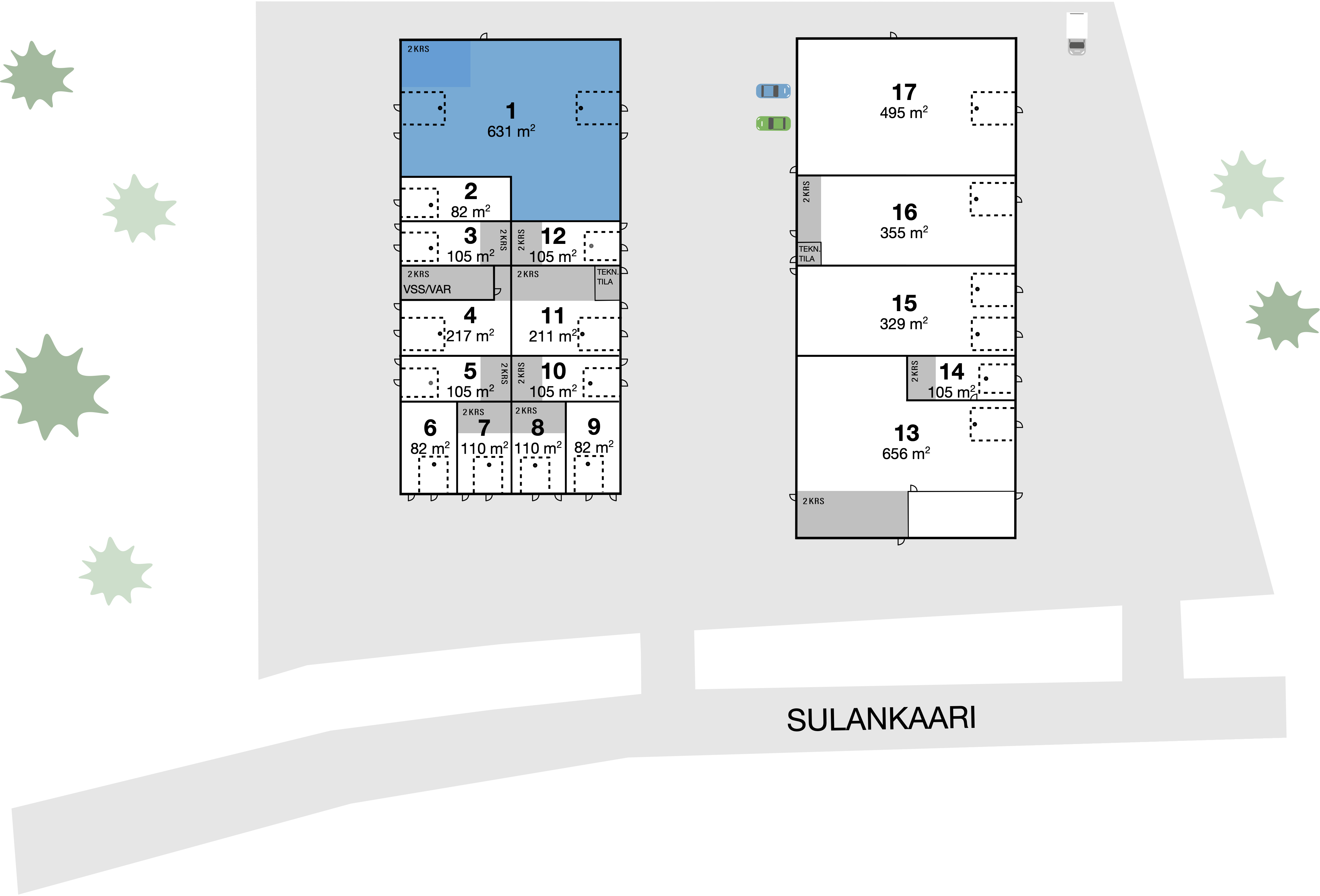 Sulankaari, tila 1